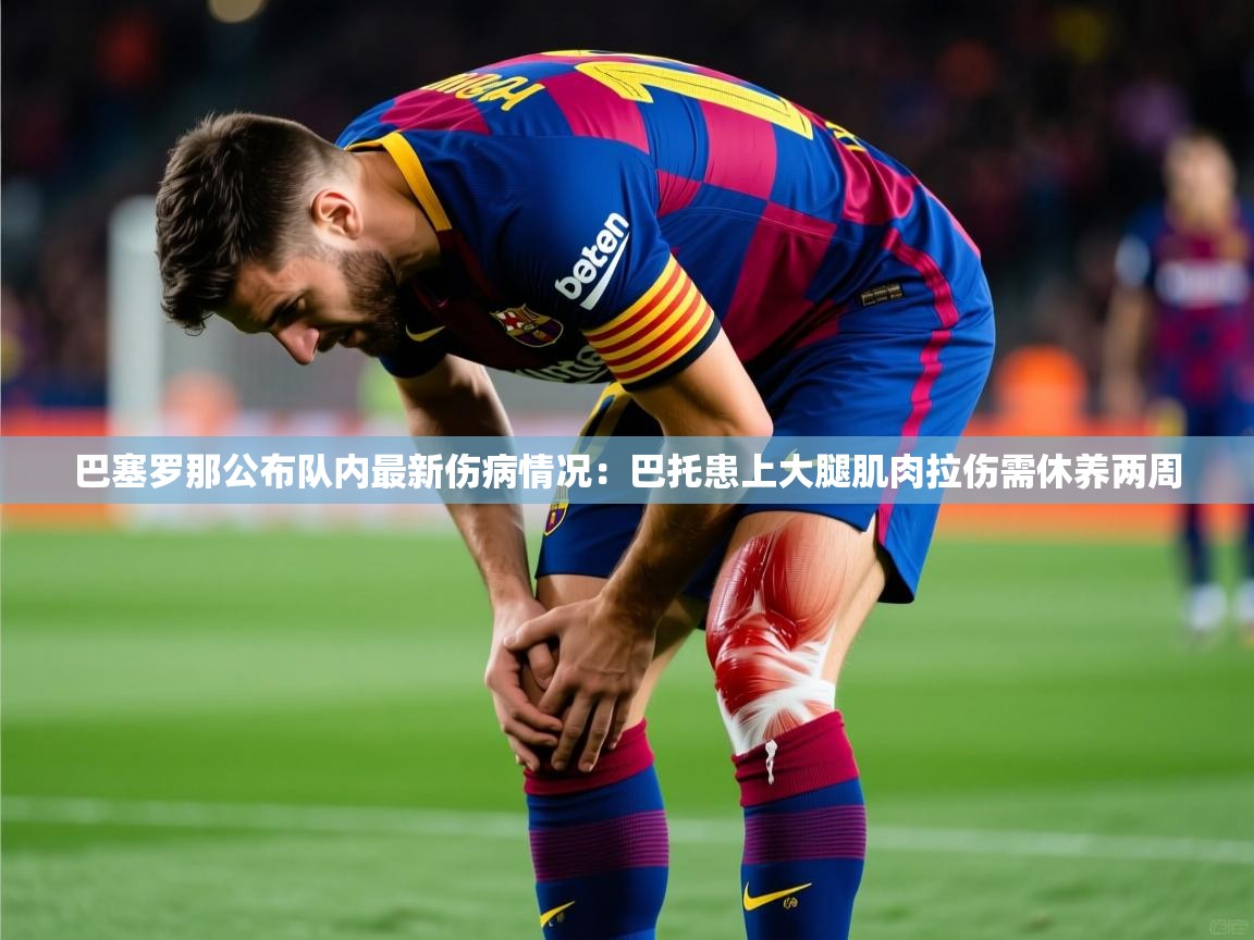 2025九游娱乐官方注册平台巴塞罗那公布队内最新伤病情况：巴托患上大腿肌肉拉伤需休养两周