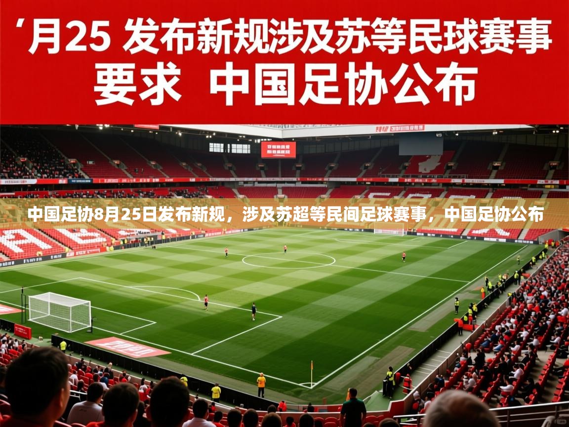 2025久游娱乐app下载中国足协8月25日发布新规，涉及苏超等民间足球赛事，中国足协公布